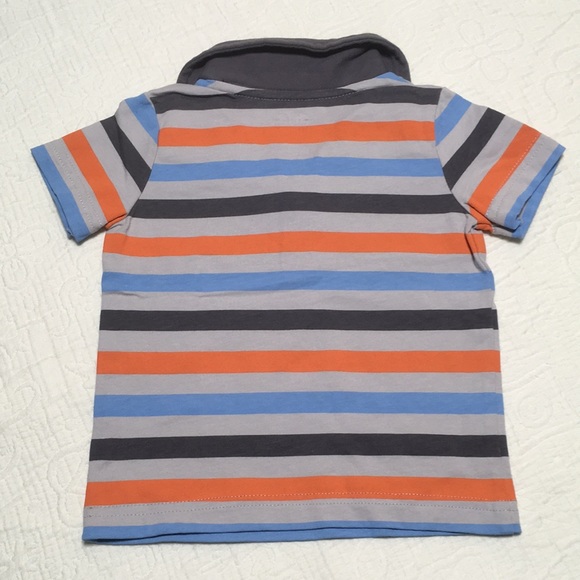 12m (4/$20) Striped Rhino Polo Shirt by Carter’s - Picture 7 of 14